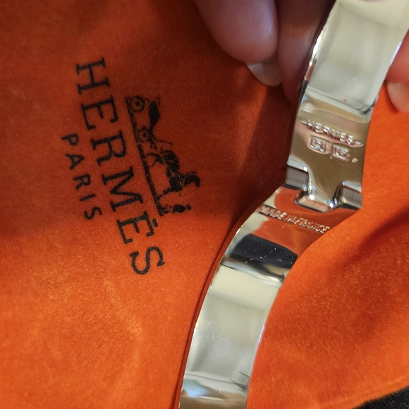 Hermès Pink and Silver Bracelet - Picture 3 of 4